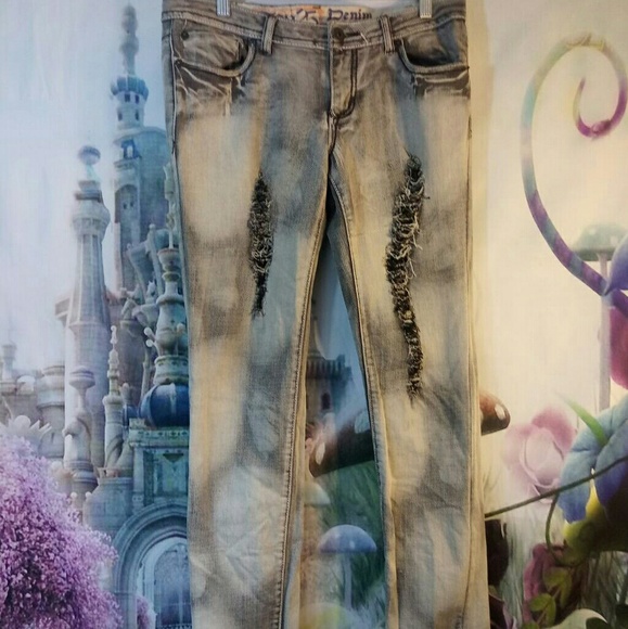 ten 25 Denim - 🍁- ⭐Ten 25 gray distressed jeans